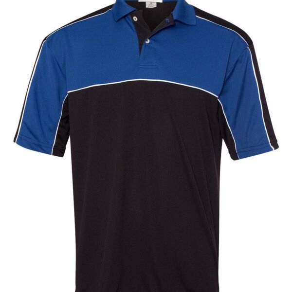Daytona Racing Colorblocked Moisture-Free Mesh Polo Thumbnail